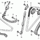 VFR800A Цепь,натяжитель