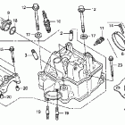 CRF450R Головка цилиндра
