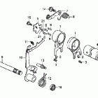 CRF50F Вилка переключения передач