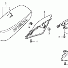 CRF50F Сидение -заднее крыло