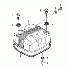 CRF150F Cylinder head cover ('06-'08)