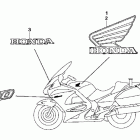 ST1300PA Наклейки