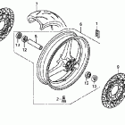 CBR600RA Переднее колесо