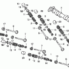 VFR800A Распредвал и клапана передние