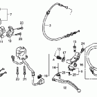 CBR600RA Рычаги ,переключатели ,троса