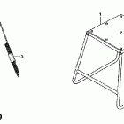 CRF450X Подножка