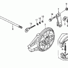 CRF70F Задний тормоз