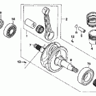 CRF150F Crankshaft @ piston ('06-'08)