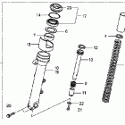 NSA700A Передняя вилка