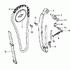 CRF100F Цепь ГРМ