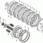 CMX250C Сцепление