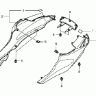 NSA700A Задний обтекатель
