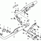 VT750C Глушитель