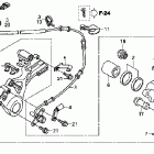 CBR600RA Rear brake caliper (cbr600ra)