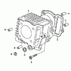 CRF70F Цилиндр