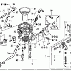 VT750C Карбюратор (ac / 2ac)