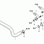 NSA700A Патрубки охлаждения