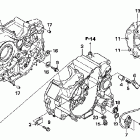 CRF150F Crankcase ('06-'08)