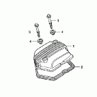 CRF100F Крышка головки цилиндров