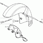 VTX1300T Переднее крыло