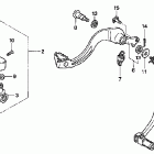 CRF450X Педаль-кик стартер