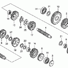 VT750C Трансмиссия