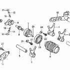 CRF250R Вилка переключения передач