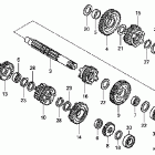 CRF230L Трансмиссия