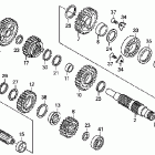 CRF250R Трансмиссия