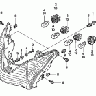 ST1300PA Задний фонарь
