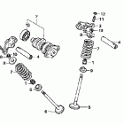 CRF150F Camshaft @ valve ('06-'08)