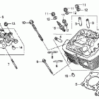VT750C2F Передняя головка цилиндров