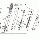 CRF230F Передняя вилка