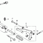 VTX1300C Педали