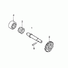 CRF250X Масляный насос