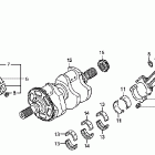 ST1300A Коленвал,поршни