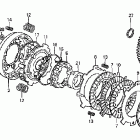 CRF70F Сцепление
