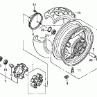 ST1300A Заднее колесо
