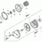 CRF230L Масляный насос