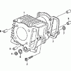 CRF50F Цилиндр