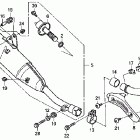 CRF230M Глушитель