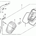 VTX1300C Фонарь задний