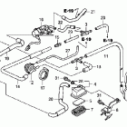 VTX1300T Адсорбер, системы улавливания паров топлива