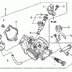 CRF450R Корпус Дросселя