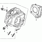 CRF50F Головка цилиндра