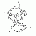 CRF250X Цилиндр