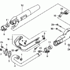 VTX1300T Глушитель