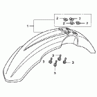 CRF150RB Переднее крыло