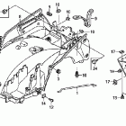 ST1300A Заднее крыло
