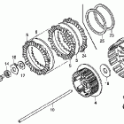 CRF250R Сцепление